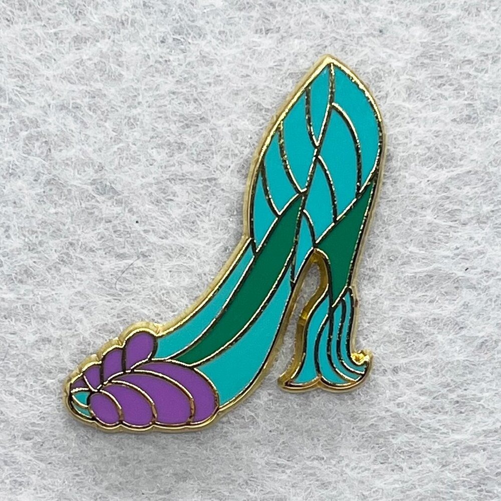 🔮 5/$25 Disney The Little Mermaid Ariel High Heels Pin - Picture 1 of 2